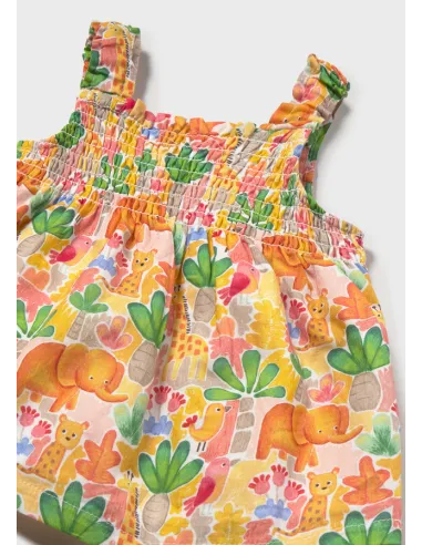 Vestido y diadema - Mostaza   