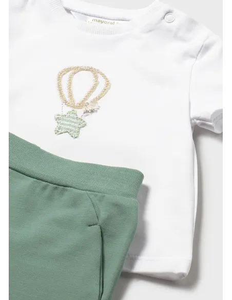 Chandal 3 piezas camiseta - Musgo