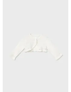 Rebeca tricot basica - Crudo