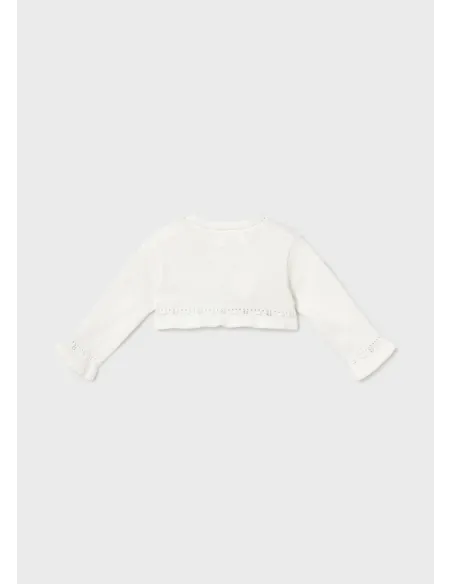 Rebeca tricot basica - Crudo