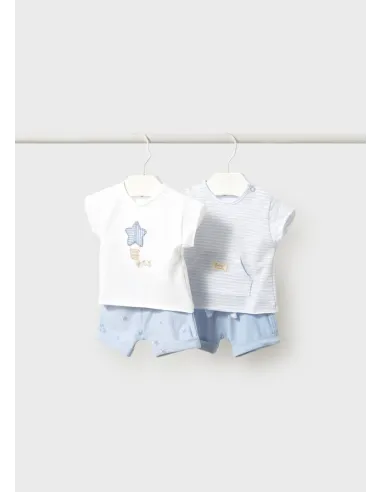 Conj. punto 4 piezas - Cielo