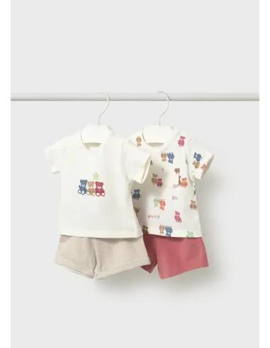 Conj. punto 4 piezas - Terracota