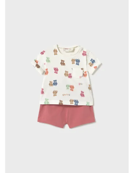 Conj. punto 4 piezas - Terracota