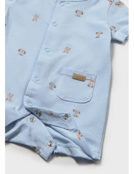 Pelele corto - Cielo