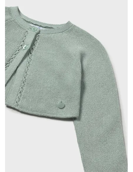 Rebeca tricot basica c/redond - Lago      