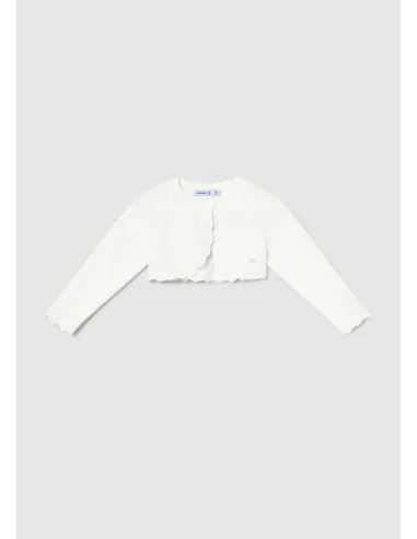 Bolero tricot basico - Crudo     