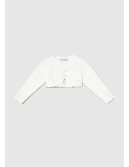 Bolero tricot basico - Crudo     