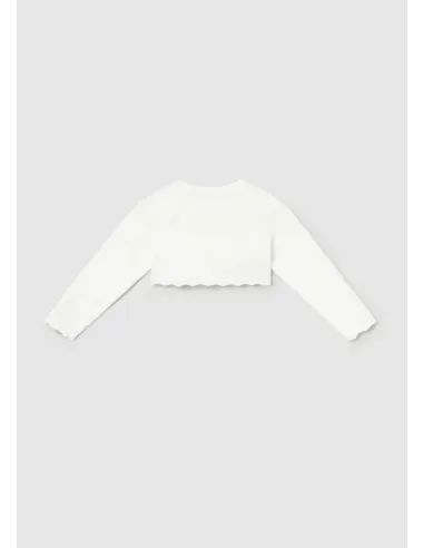 Bolero tricot basico - Crudo     