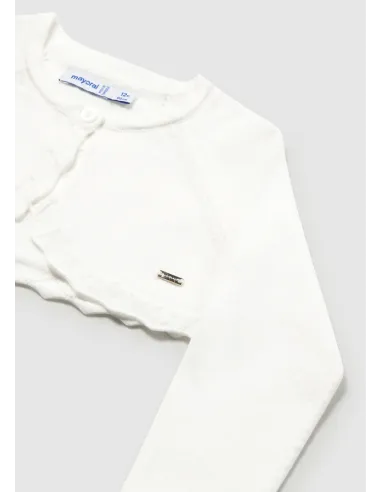 Bolero tricot basico - Crudo     