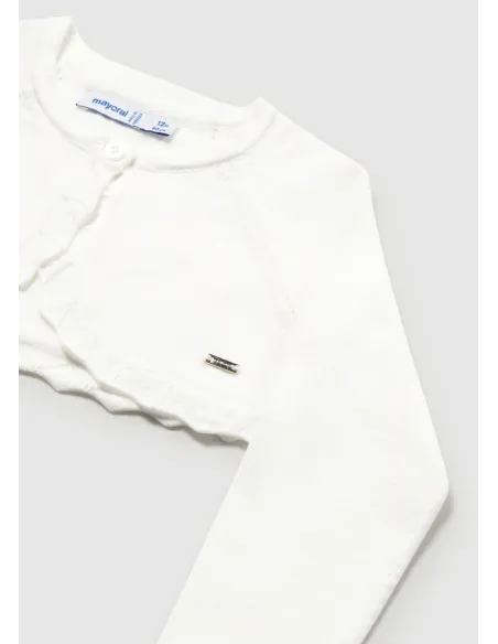 Bolero tricot basico - Crudo     