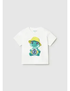 Camiseta m/c play camara - Blanco    