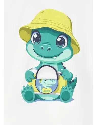 Camiseta m/c play camara - Blanco    