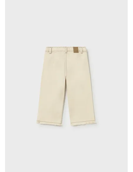 Pantalon largo sarga - Garbanzo  