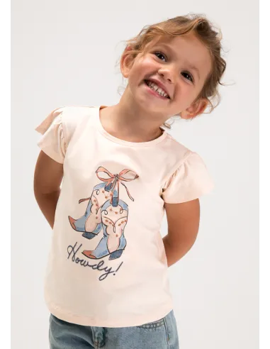 Camiseta m/c - Salmon    