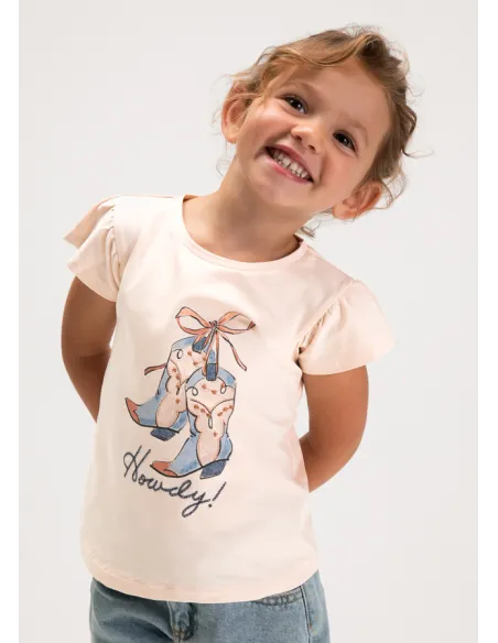 Camiseta m/c - Salmon    