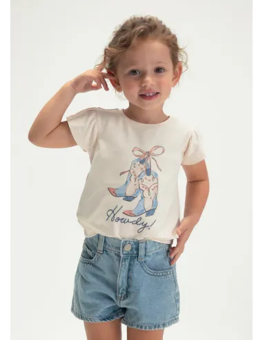 Camiseta m/c - Salmon    