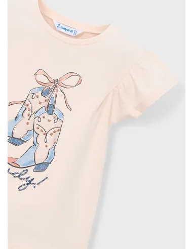 Camiseta m/c - Salmon    