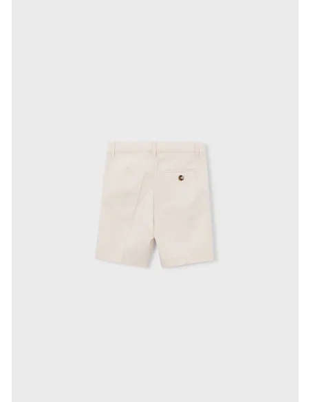 Bermuda lino suiting - Avena mez 