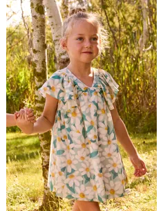 Vestido estampado - Lago      