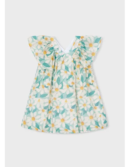 Vestido estampado - Lago      