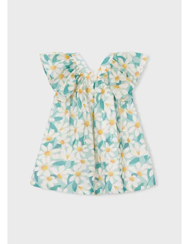 Vestido estampado - Lago      