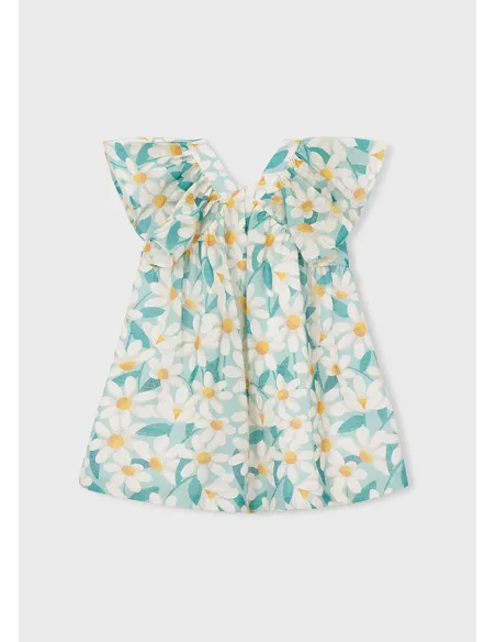 Vestido estampado - Lago      