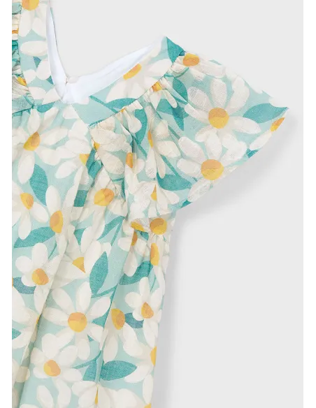 Vestido estampado - Lago      