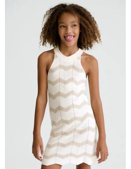 Vestido tricot zig zag - Crd-arena 
