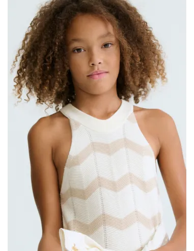 Vestido tricot zig zag - Crd-arena 