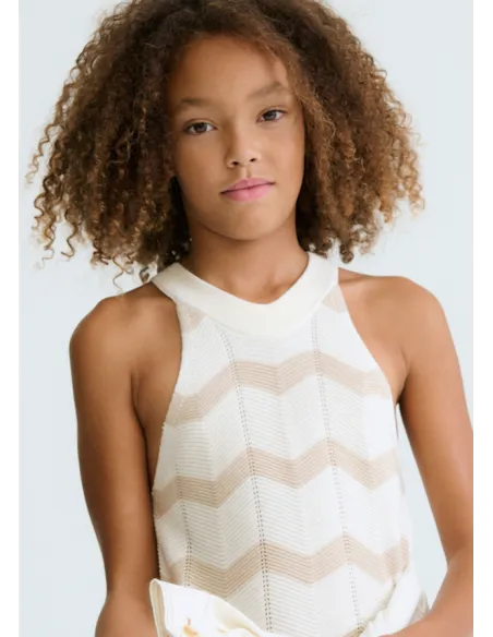 Vestido tricot zig zag - Crd-arena 