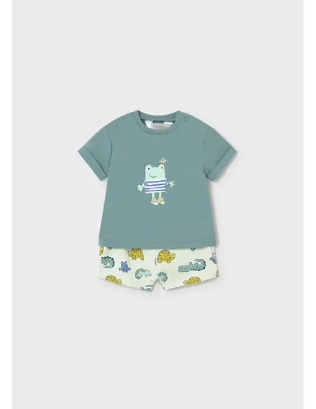 Conj. pantalon corto punto - Pato