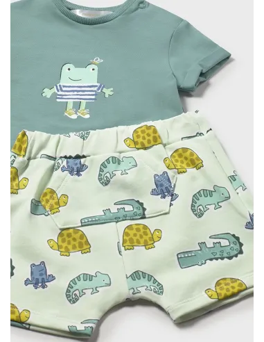 Conj. pantalon corto punto - Pato