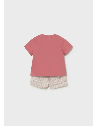 Conj. pantalon corto y polo - Terracota