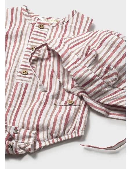 Pelele y gorro plana - Terracota