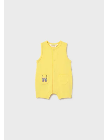 Set 2 peleles m/s y gorro - Mostaza   