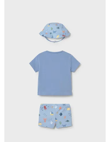 Conj. baño y gorro - Velero    