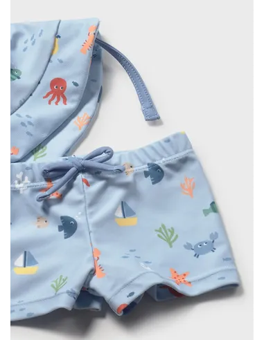 Conj. baño y gorro - Velero    