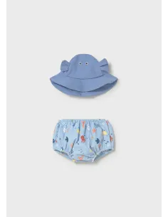 Conj. bañador pañal y gorro - Velero    