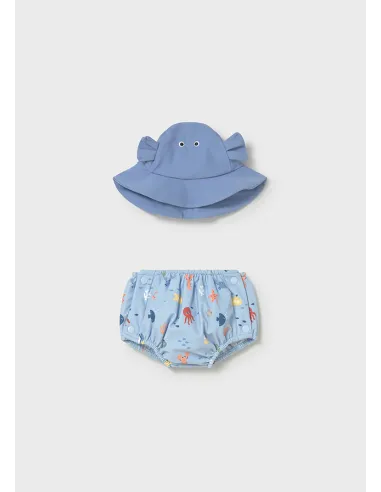 Conj. bañador pañal y gorro - Velero    