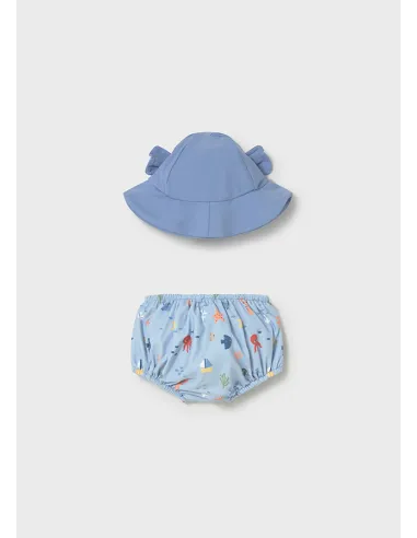 Conj. bañador pañal y gorro - Velero    