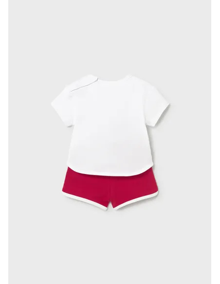 Conj. punto 4 piezas - Rojo