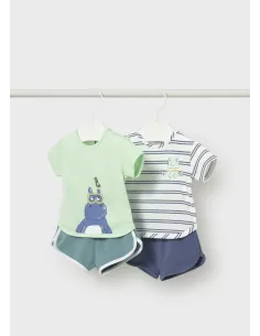 Conj. punto 4 piezas - Pato