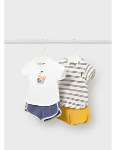 Conj. punto 4 piezas - Savana