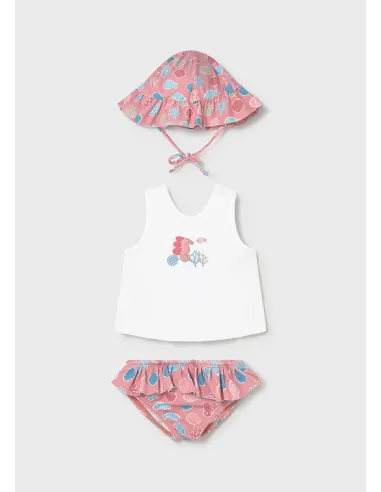 Conj. baño 3 piezas - Terracota 