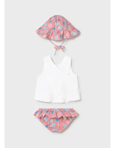 Conj. baño 3 piezas - Terracota 