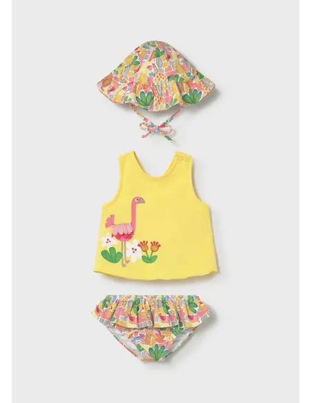 Conj. baño 3 piezas - Mostaza   