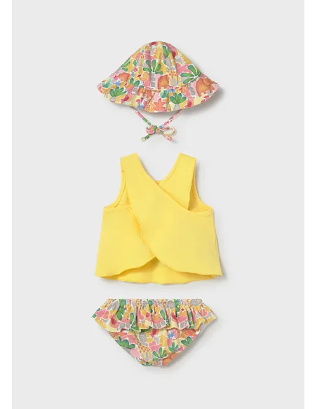 Conj. baño 3 piezas - Mostaza   