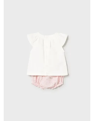 Conj. punto 4 piezas - Rosa baby 