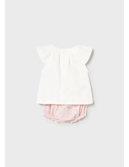 Conj. punto 4 piezas - Rosa baby 