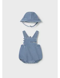 Peto corto y gorro - Claro     